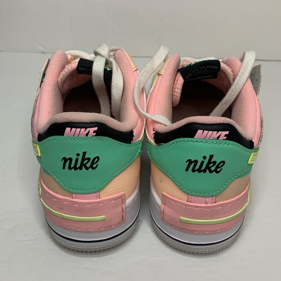 Nike Air Force 1 Shadow Arctic Punch Barely Volt Women’s Size 9 CU8591-601 - Picture 5 of 12